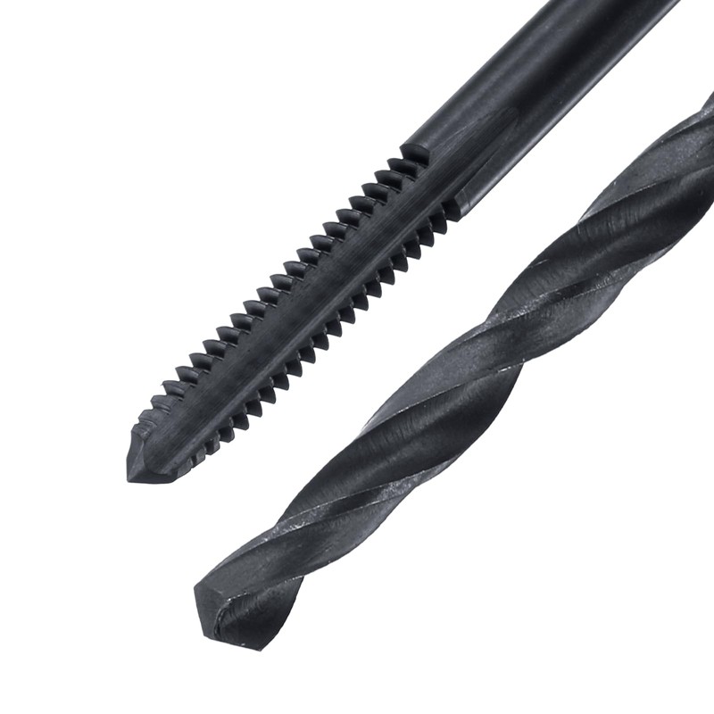 sourcing map Tap and Drill Bit Set, 1pcs 10-24 UNC