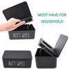 Moorfowl Butt Wipes Dispenser 7.28"" L * 4.80"" W *