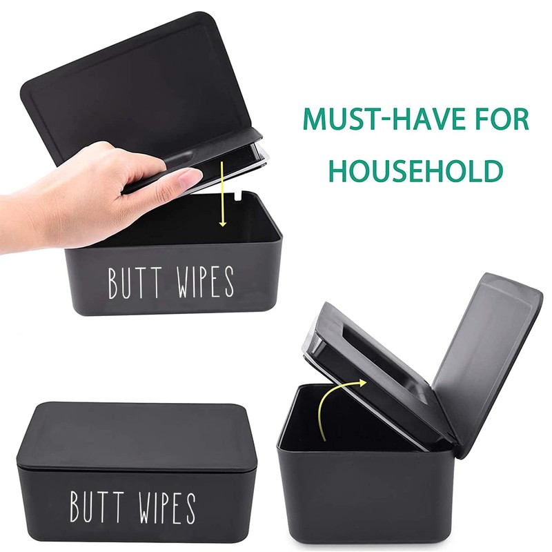 Moorfowl Butt Wipes Dispenser 7.28"" L * 4.80"" W *