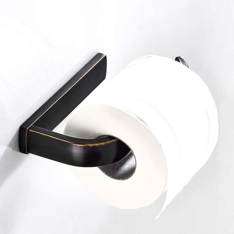 WINCASE Bronze Toilet Paper Holder, Oil Rubbed Paper Roll Holder,