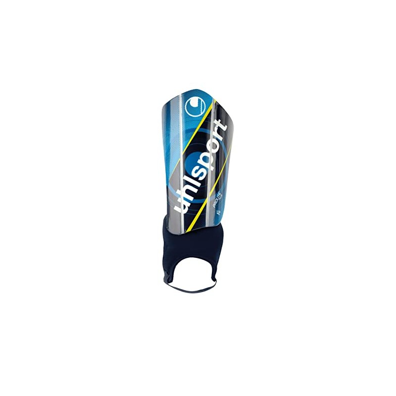 Uhlsport Unisex - Adult Pro Lite Plus Shin Pads, Navy/Fluo