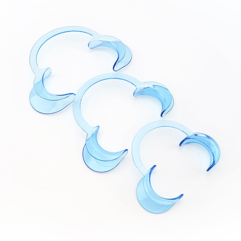 Quacc 3 PCS Dental Cheek Retractor Mouth Opener Size S