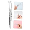 Healeved Stainless Steel Gland Massage Tweezers Round Tip Eyelid Massager