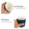 OHPHCALL 1pc Makeup Brush Holder Pen Container Stylish Desktop Organizer