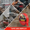 RED WOLF Red Electrical Tape 3/4 Inch x 66 Ft