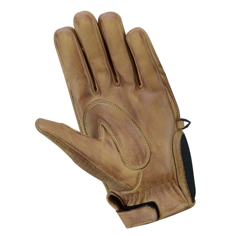 Motorcycle Gloves, Leather Motorcycle Gloves, Chopper Vintage Leather Gloves (3XL,