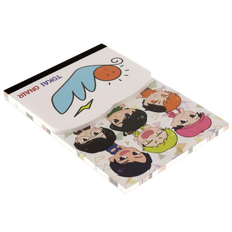 Sunstar Stationery UUUM Die Cut Memo A6 Tokai On Air