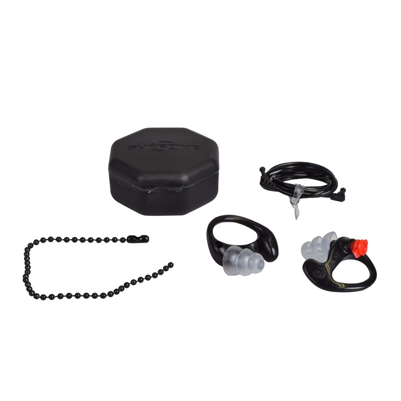 【Domestic Genuine Product】 SureFire EP4 Sonic Defender Earplugs Black EP4-BK-MPR