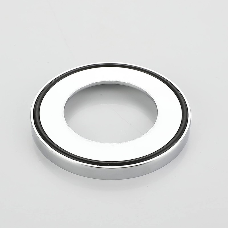 ROLYA Solid Metal Bathroom Basin Mounting Ring for Glass Vessel