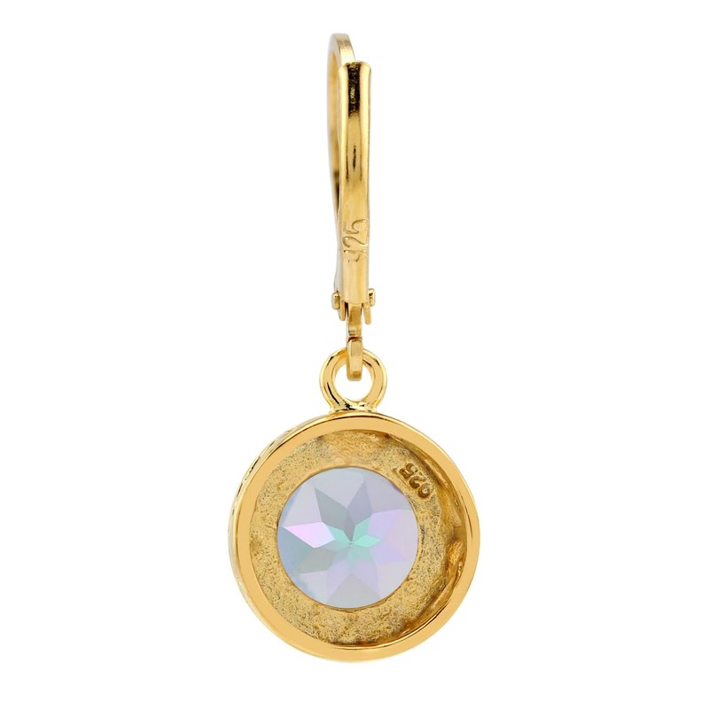 Silvershake 4.44 CTW 8MM Genuine Round Shape Mystic Fire Rainbow