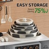OzawaBear 26 Pcs Pots and Pans Set Non Stick, Ceramic