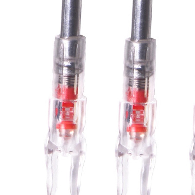 3PCS Lighted Arrow Nocks PC LED Lighted Archery Hunting Shooting