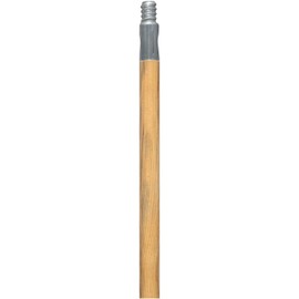 COASTWIDE CW57741 60-Inch Wood Push Broom Handle, Threaded Metal Tip