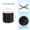 sourcing map 1.5mm Nylon String Cord 60 Yards Nylon Satin