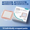 Dimora Silicone Super Absorbent Wound Dressings - Gentle Adhesive Bandages