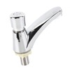 Time Delay Basin Sink Faucet Copper Alloy Push Switch Water