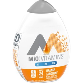 Mio Vitamins Liquid Water Enhancer, Orange Tangerine, 1.62 OZ, 12-Pack