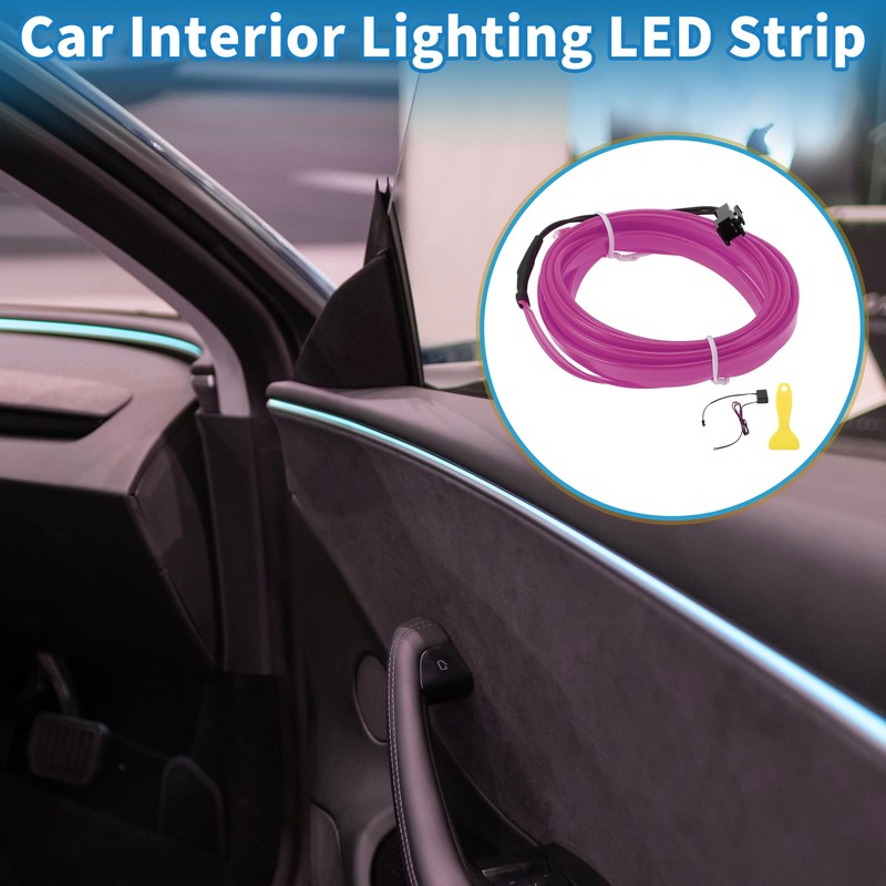 A ABSOPRO 2m EL Wire Cable LED Glow String Light