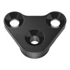NICECNC Black Aluminum Exhaust Mount Bracket for Suzuki DRZ400S/DRZ400SM 2000-2024