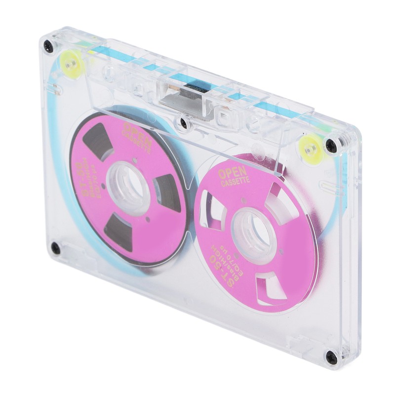 Blank Cassette Tapes for Recording Audio Tapes Low Noise High