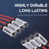TICANEE Spark Plug Wire Set 10.2mm w/Metal Sleeves, Spark Plug