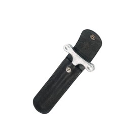 DUO DUFFEL Bus Driver Genuine Leather T Key Holder (T Key Holder) (Black)