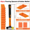 NAACOO Laminate/Vinyl Flooring Tools, Heavy Tapping Block for Vinyl Plank
