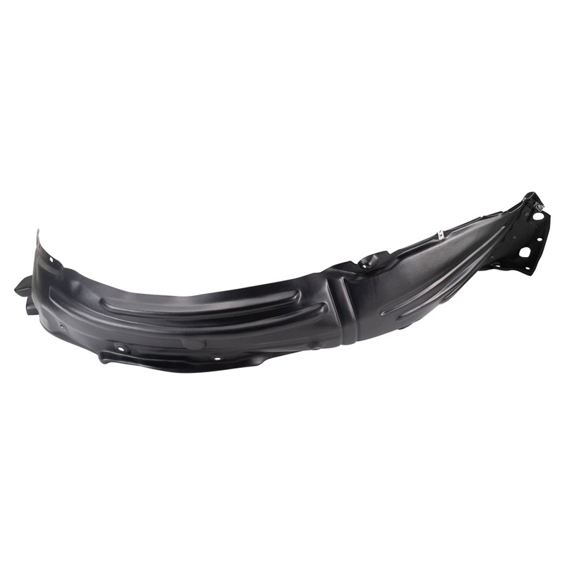 TRQ TRQ Front Left Inner Fender Liner Black Drivers Side