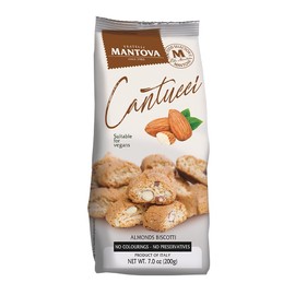 Mantova Cantucci Variety Set, 7 oz. (Pack of 3), Product of Italy, Traditional, Twice-Baked, Crunchy Biscotti with Almonds, Chocolate Chunks and Cranberries, Crumbly Cookies Perfect as Breakfast, Snack and Dessert, Pairs well with Coffee, Tea, Chai, Cappuccino, Latte, Macchiato, Vin Santo, Vegan-Friendly, No Artificial Coloring or Preservatives