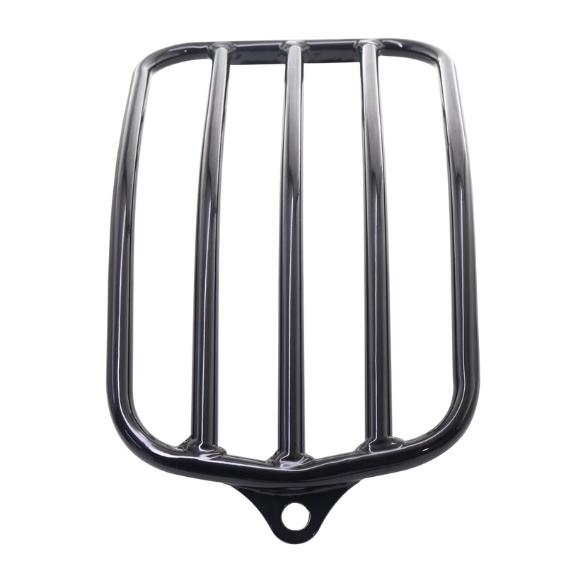 Black Tubular Solo Fender Rack Luggage Storage Rack for Indian