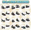 HISTOYE 51-in-1 Robot Building Kit - STEM Toys Erector Set