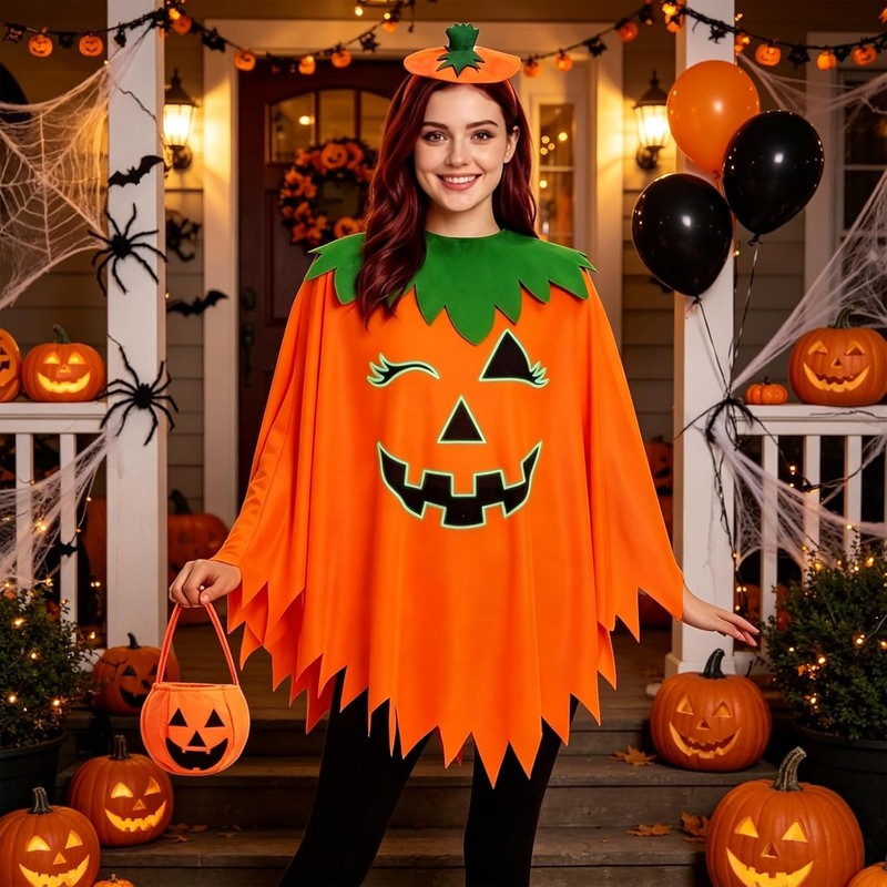 KIROGILY 3Pcs Disfraz Halloween Mujer, Accesorios de Disfraz Halloween