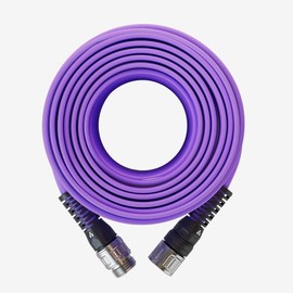 YUNIGO SERENITY Garden Hose 100ft, No-Kink, Lightweight, UV & Abrasion Resistant, Flat-to-Round Design, with 450 PSI burst pressure, Stylish Water Hose, Engineered for High-Performance Outdoor Use