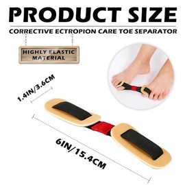 1 Piece Big Toe Training Band Hallux Valgus Band Corrector Toe Spreader Training Band for Correction and Pain Relief, Unisex
