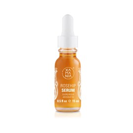 XAMANIA - Serum Rosa Mosqueta 100% Orgánico | Antimanchas & Anti-Edad + Reparador | Hidratación Profunda, Firmeza & Glow | Vegano, Cruelty Free, No Comedogénico | Hecho en México (15ml)