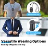 128G Body Camera, Thumb Size Cam,Wearable Camera with 360°Rotatable Clip