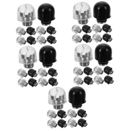 BESPORTBLE 5sets Scissor Muffler for Hair Styling Noise Reduction Scissor Accessory Sturdy Hair Cutting Scissors Barber Tool Replacement Muffler 12pcs*5