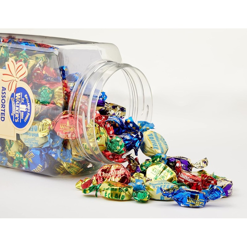 Walkers' Nonsuch Assorted Toffees & Chocolate Éclairs | Contains English