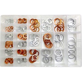 JTC JTC2019C Universal Drain Gasket Set Copper Aluminum Washer Gasket