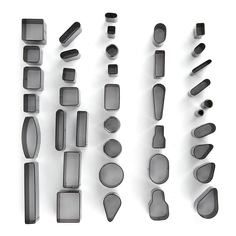 39Pcs Hollow Hole Cutter Punch Set Short Leather Belt Drilling
