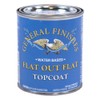 General Finishes Flat Out Flat Topcoat, Pint