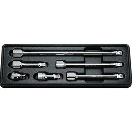 Yamashita Industrial Research Laboratory Koken 3/8 (9.5 mm) SQ. Offset Extension Bar Set, 6 Pieces, PK3763/6