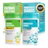 Enzima Digestivas Y Probioticos Windboss en cápsula Sin sabor pack 2 de 60 un