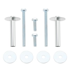 SG Store 1 Set Motorcycle Leg Shield Bolts And Spacers Kit Windshield Bolts Fairing Mounting Kit Compatible with Honda Cub C50 C70 C90 C100