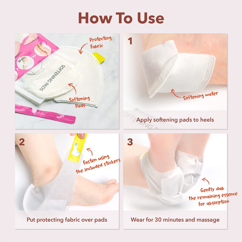 Purederm Instant Softening Heel Mask
