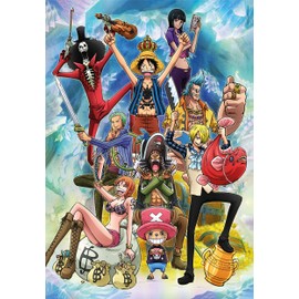 Clementoni One Piece Puzzle 1000 Pieces with Poster - Tile Game for Manga & Anime Fans - for Adults and Children from 9 Years, 39920