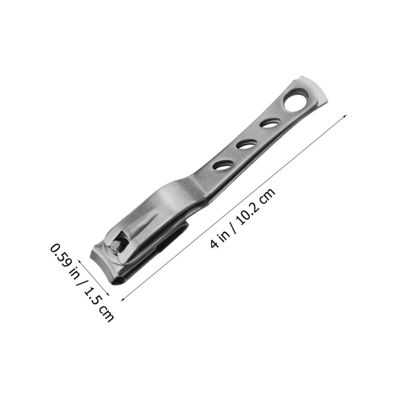 BIUDECO 2pcs Rotating Nail Clippers Kit Ultra Sharp Toenail Fingernail