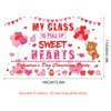 My Class is Full of Sweethearts Backdrop Banner Valentine's Day