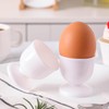 4 Pcs Egg Cups, Plastic Egg Cups, Lightweight Boiled Eggs