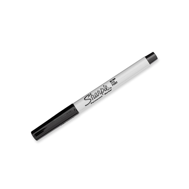 Sharpie 2065411 Ultra Fine Point Permanent Markers - Black (Pack